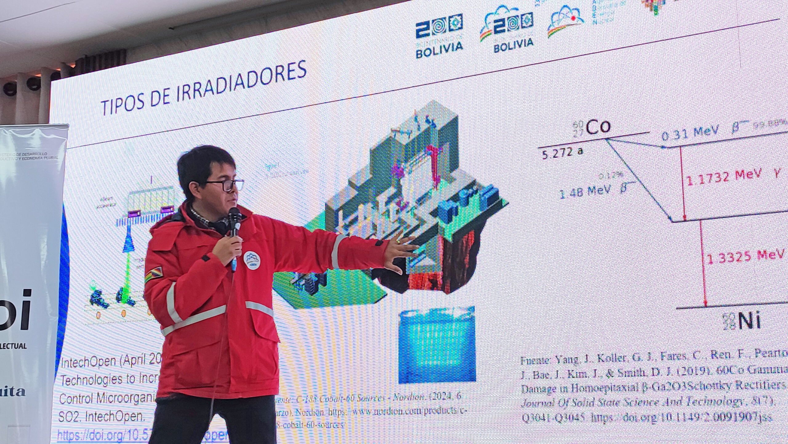 LA AGENCIA BOLIVIANA DE ENERGÍA NUCLEAR PARTICIPÓ DEL 1er CONGRESO NACIONAL DE GRANOS ANDINOS